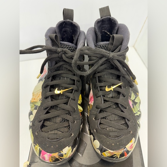 Nike Air Foamposite One Floral Women’s Sneakers Size 8.5 AA3963-002 - Picture 6 of 8